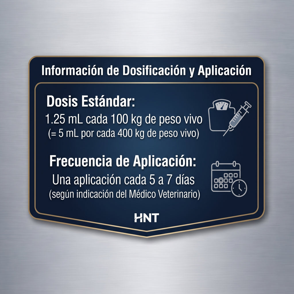 CONDROFLEX de HNT: Dosis y administración