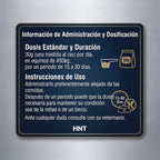 NEUROCALM de HNT: Dosis y administración