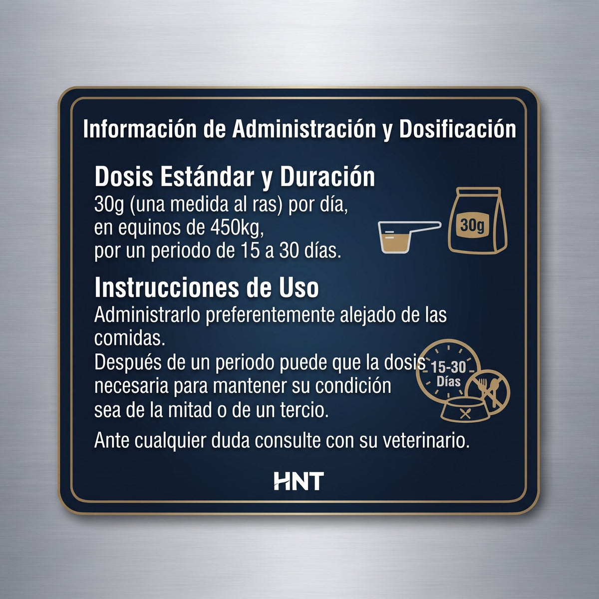 NEUROCALM: dosis y administración