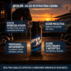 OPEN AIR Jarabe de HNT: Fórmula e ingredientes
