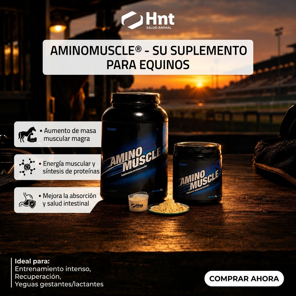 AMINO MUSCLE de HNT: Beneficios clave