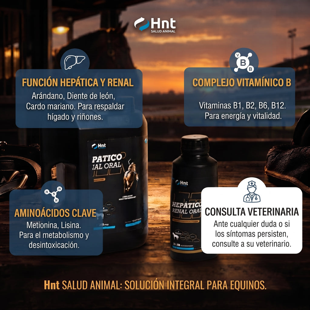 HEPÁTICO RENAL Oral de HNT: Fórmula e ingredientes