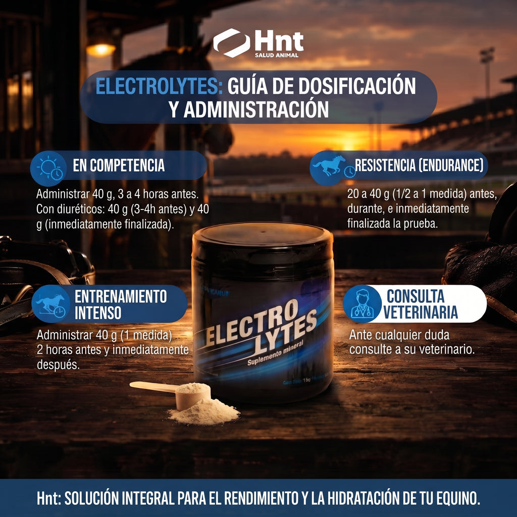 ELECTROLYTES de HNT: Dosis y administración