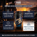 OPEN AIR Jarabe de HNT: Dosis y administración
