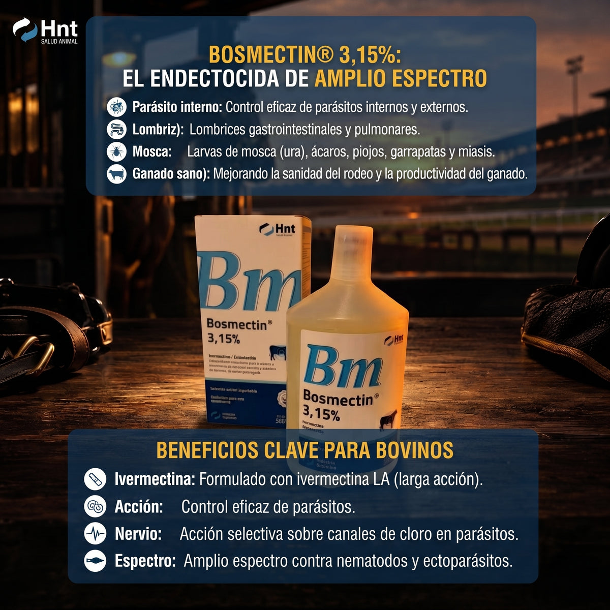 BOSMECTIN de HNT: Beneficios clave