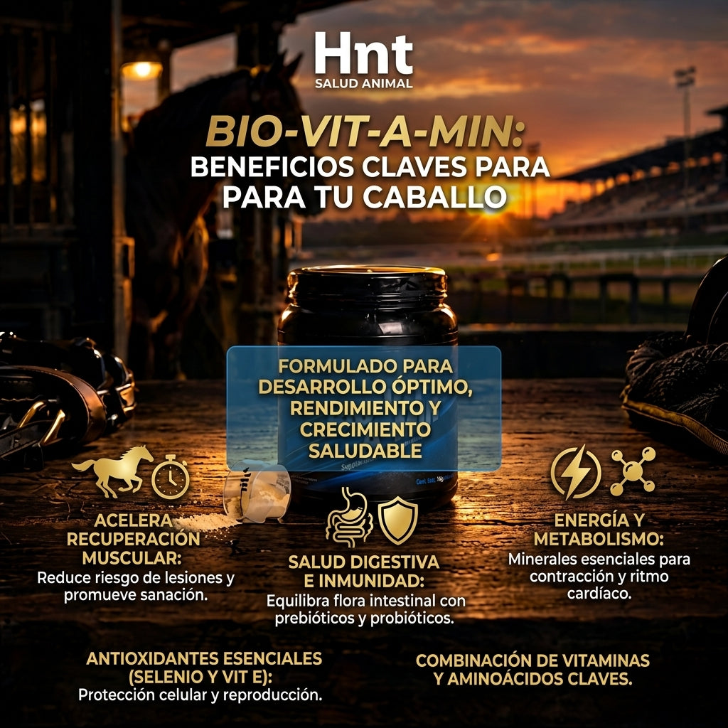BIO-VIT-A-MIN de HNT: Beneficios clave