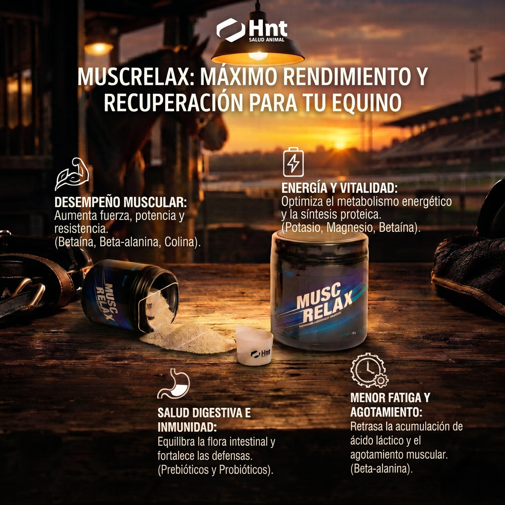 MUSCRELAX de HNT: Beneficios clave